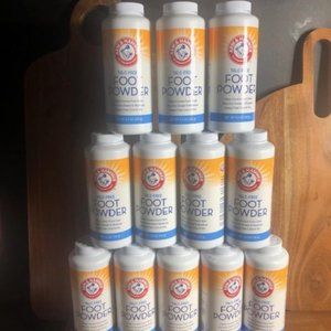 Lot of 12 (One Dozen) Arm & Hammer Foot Powder-NEW!